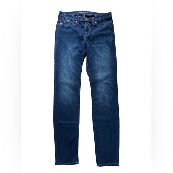Rock & Republic Dark Blue Kashmiere Stretch Jeans R010252 Size 10 - Picture 1 of 5